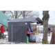Pelēka tirdzniecības telts 2x2m Nr. 1/2p
