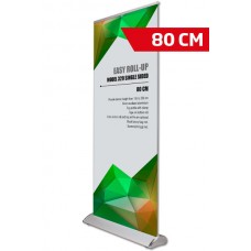 Teleskopisks ROLL UP baneris, 229/86, 80 x 175 - 220cm