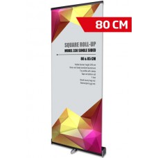 SQUARE ROLL UP baneris, 229/87, 80 x 220cm