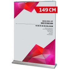 MEGA ROLL UP baneris, 229/91, 149 x 284cm
