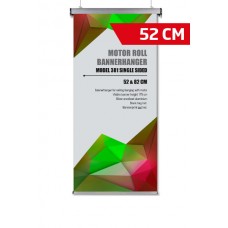 Motorizēts ROLL UP baneris, 229/98, izmērs - 52 x 350cm