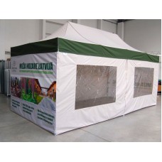 Izvelkama LUX alumīnija telts/nojume 3x6 m Nr.20/109